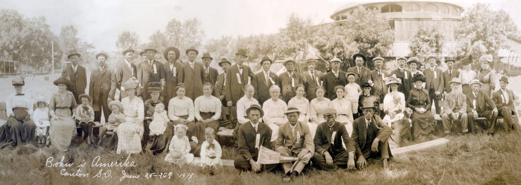 Folk fra Bokn i Canton i Sør-Dakota i 1915